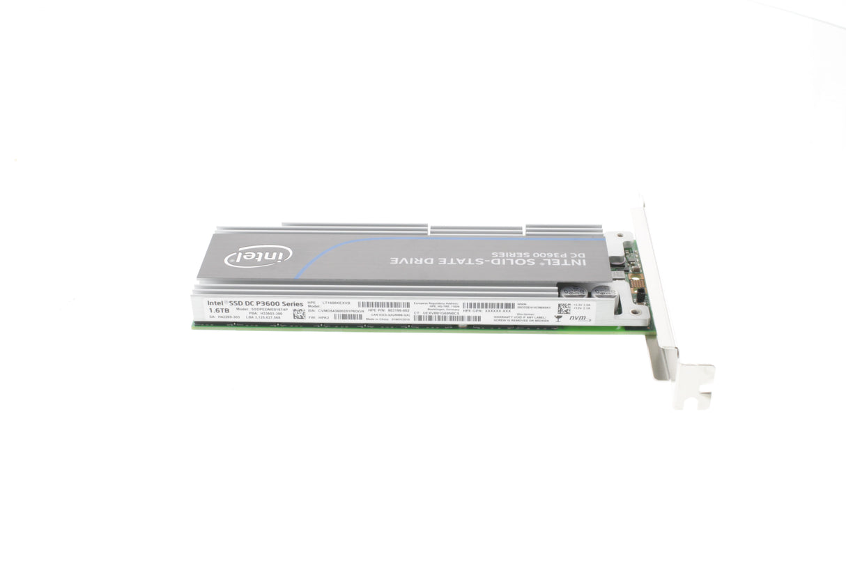 HPE 1.6TB NVMe Mixed Use HH/HL PCIe Workload Accelerator