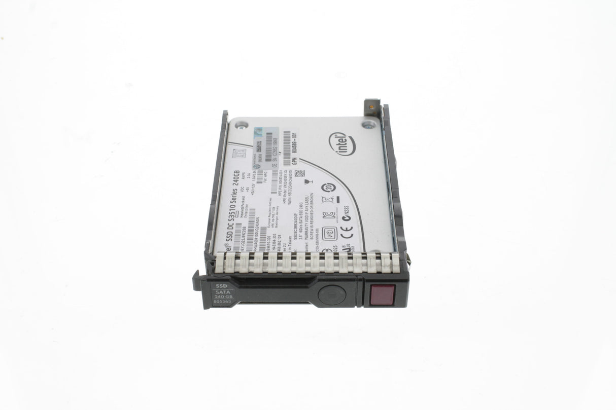 HP 804587-B21 HPE 240GB SATA 6G Read Intensive SFF (2.5in) SC 3yr Wty SSD