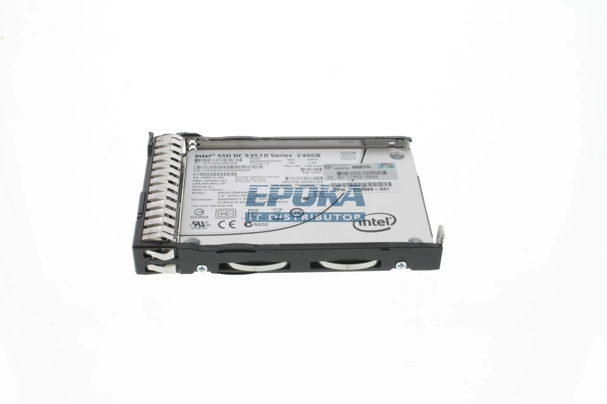 HP 804587-B21 HPE 240GB SATA 6G Read Intensive SFF (2.5in) SC 3yr Wty SSD