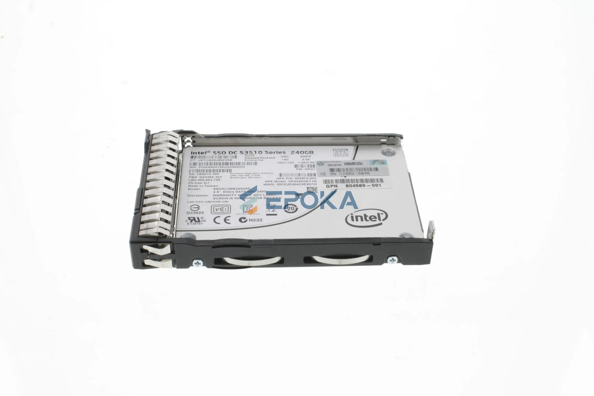 HP 804587-B21 HPE 240GB SATA 6G Read Intensive SFF (2.5in) SC 3yr Wty SSD
