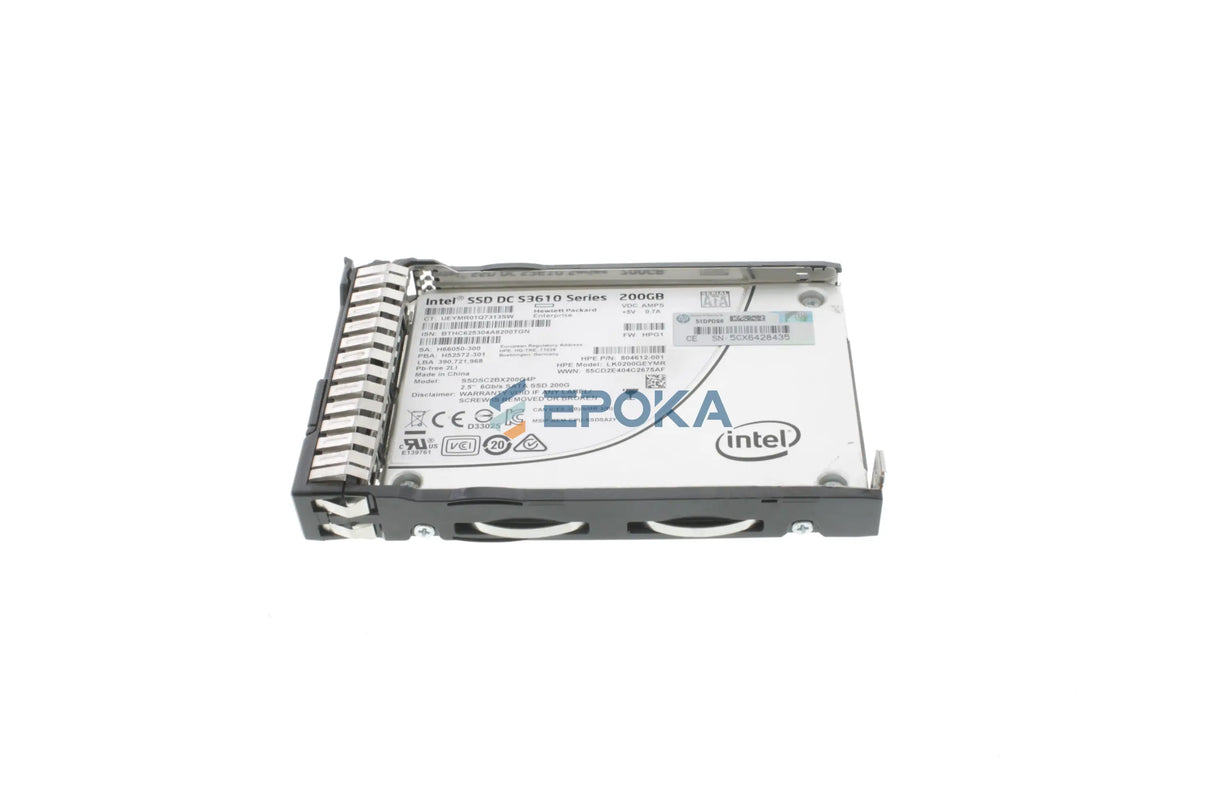 HP 804613-B21 HPE 200GB SATA 6G MIXED USE SF