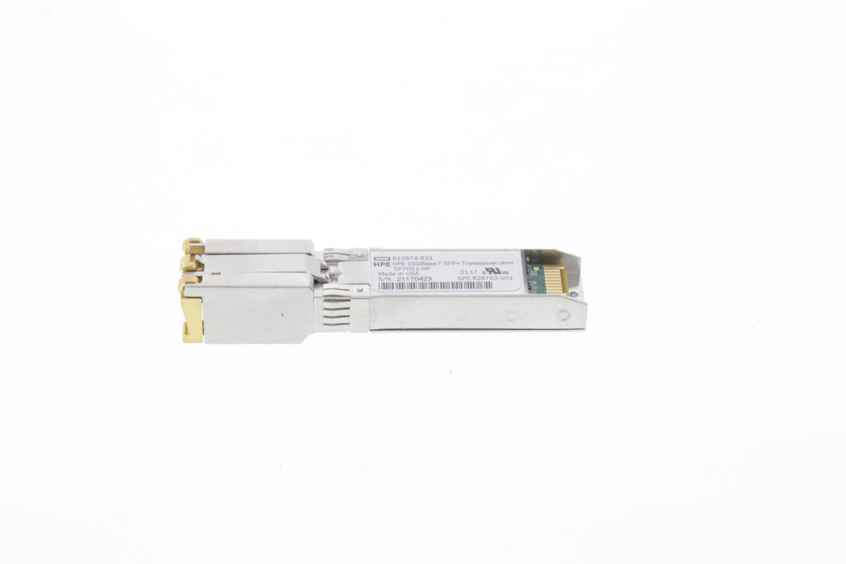 HP 813874-B21 HPE 10GBase-T SFP+ Transceiver