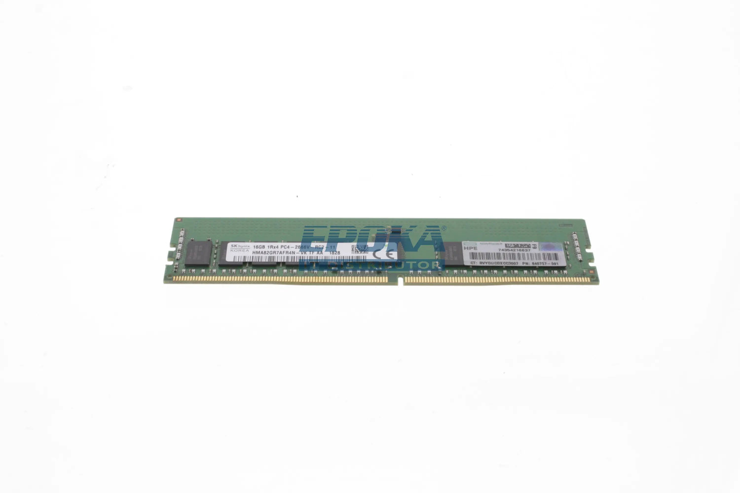 HP 815098-B21 HPE 16GB 1RX4 PC4-21300 DDR4-2666MHZ