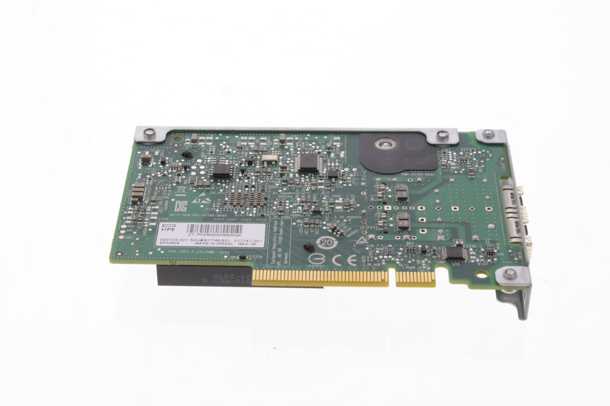 HPE Ethernet 10/25Gb 2-port 640FLR-SFP28 Adapter