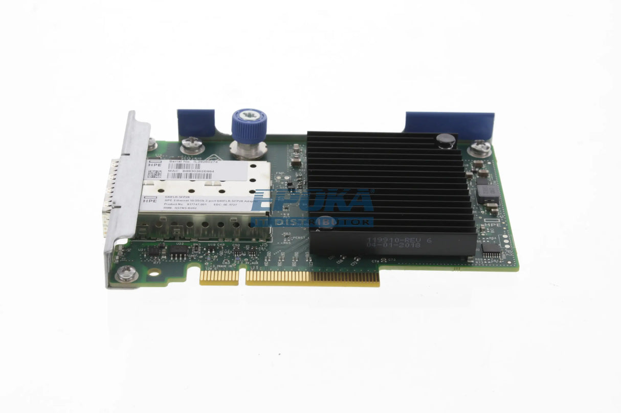 HP 817749-B21 HPE Ethernet 10/25Gb 2-port 640FLR-SFP28 Adapter