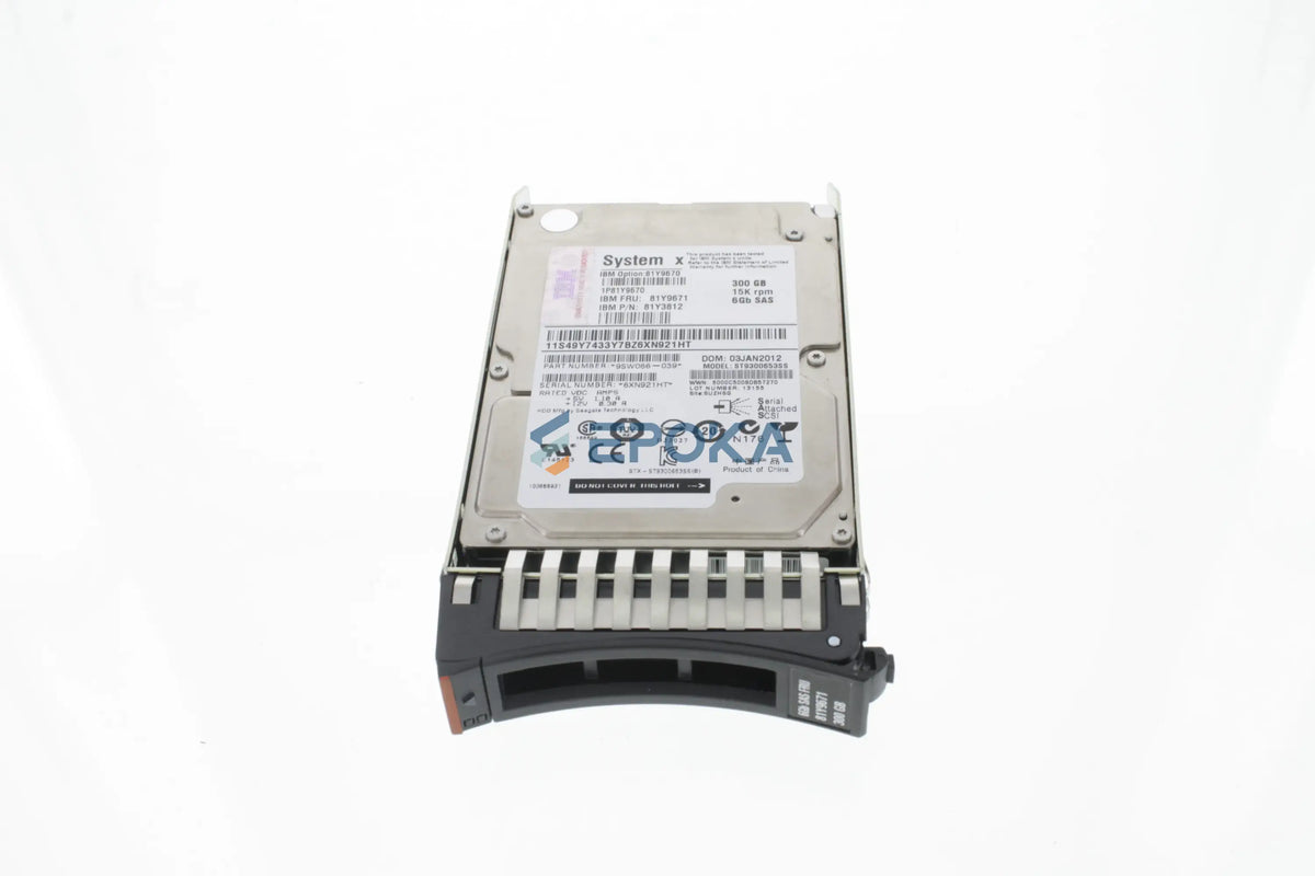 IBM 300GB 15K 6Gbps SAS 2.5"