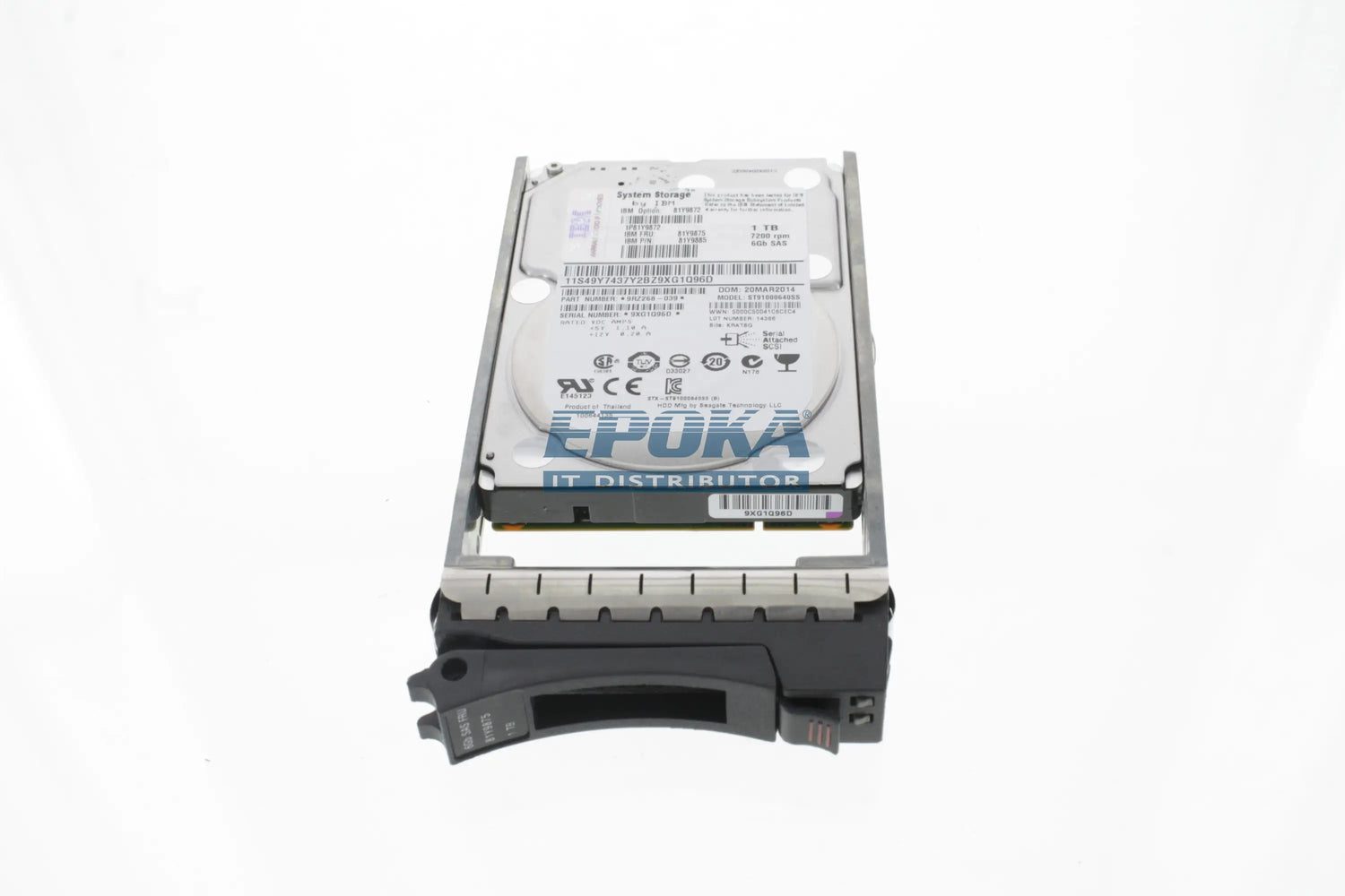 IBM 81Y9875 1TB 2.5" 7.2K NL-SAS HDD