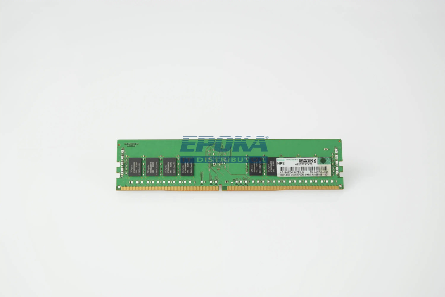 HP 835955-B21 HPE 16GB (1x16GB) Dual Rank x8 DDR4-2666 CAS-19-19-19 Registered Smart Memory Kit