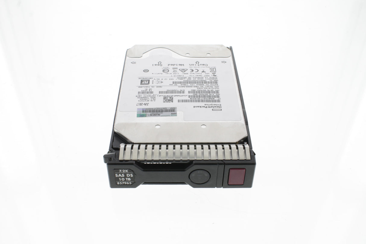 HPE 10TB SAS 12G Midline 7.2K LFF (3.5in) SC HDD
