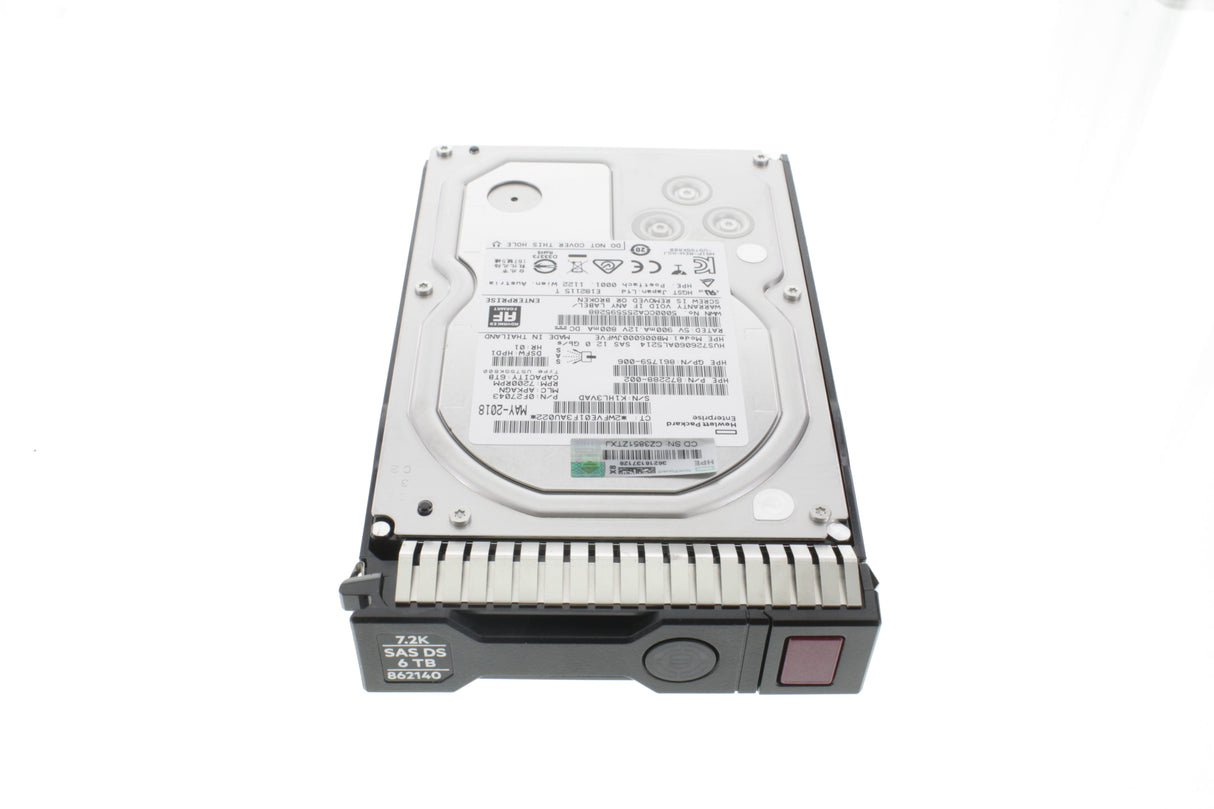 HP 861754-B21 HPE 6TB SAS 12G Midline 7.2K LFF (3.5in)