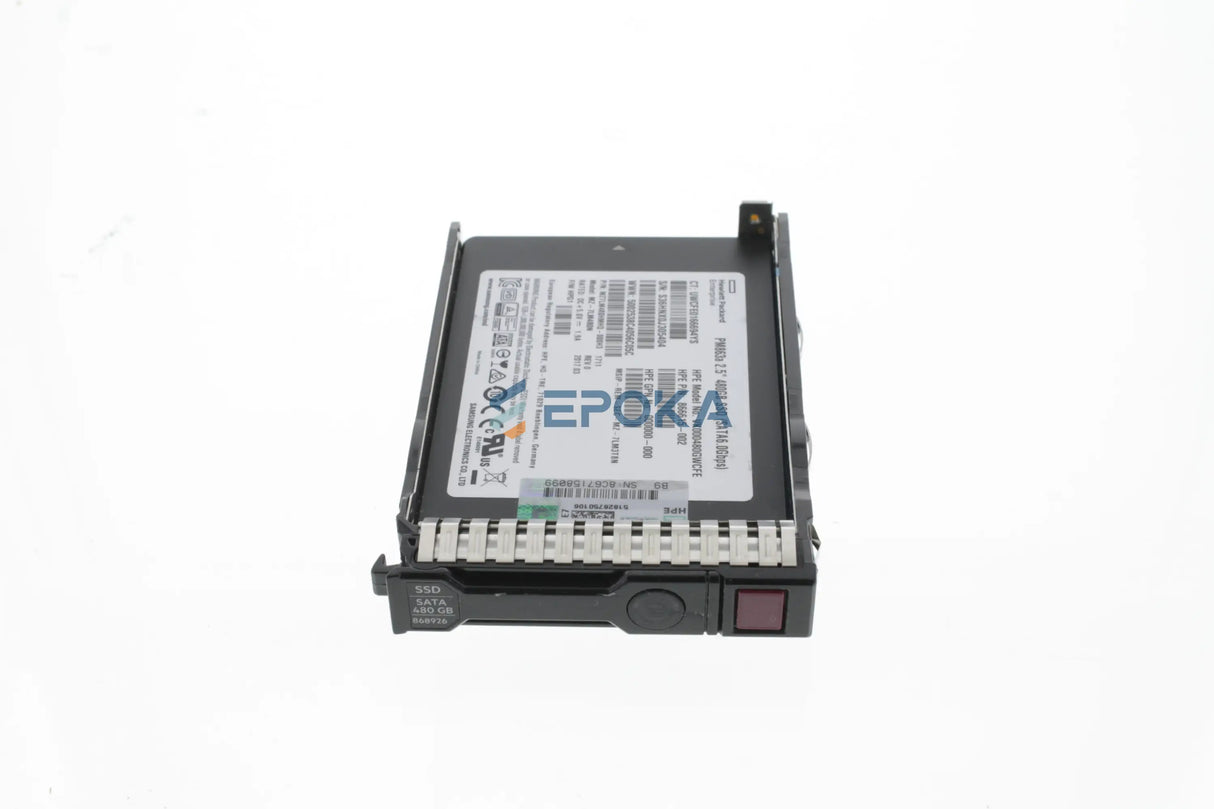 HPE 480GB SATA 6G Read Intensive SFF (2.5in) SC SSD