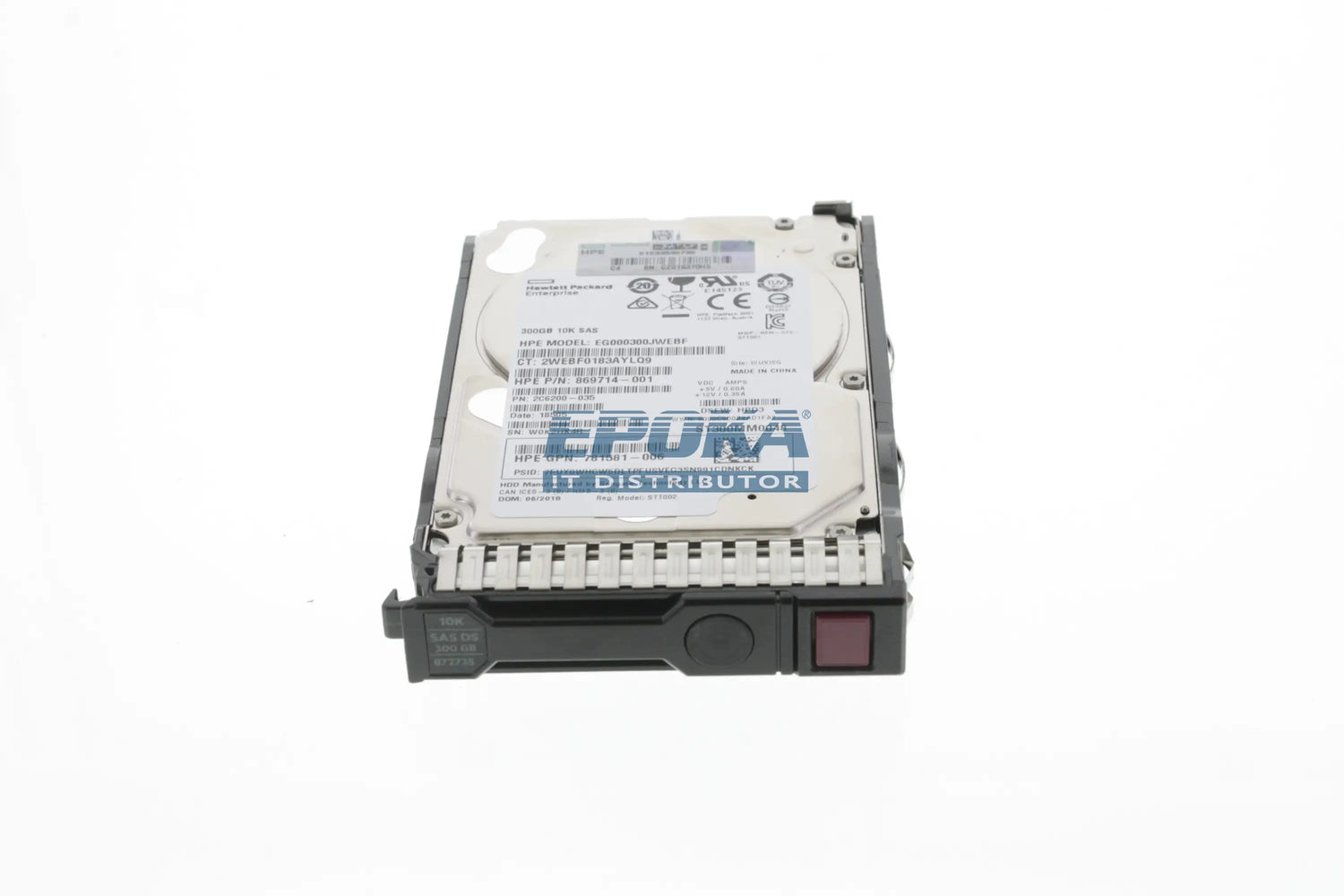 HP 872475-B21 HPE 300GB SAS 12G Enterprise