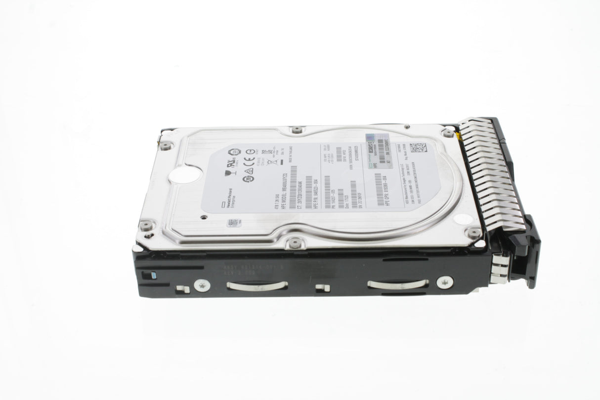 HPE 4TB SAS 12G 7.2K Midline LFF (3.5in) SC HDD