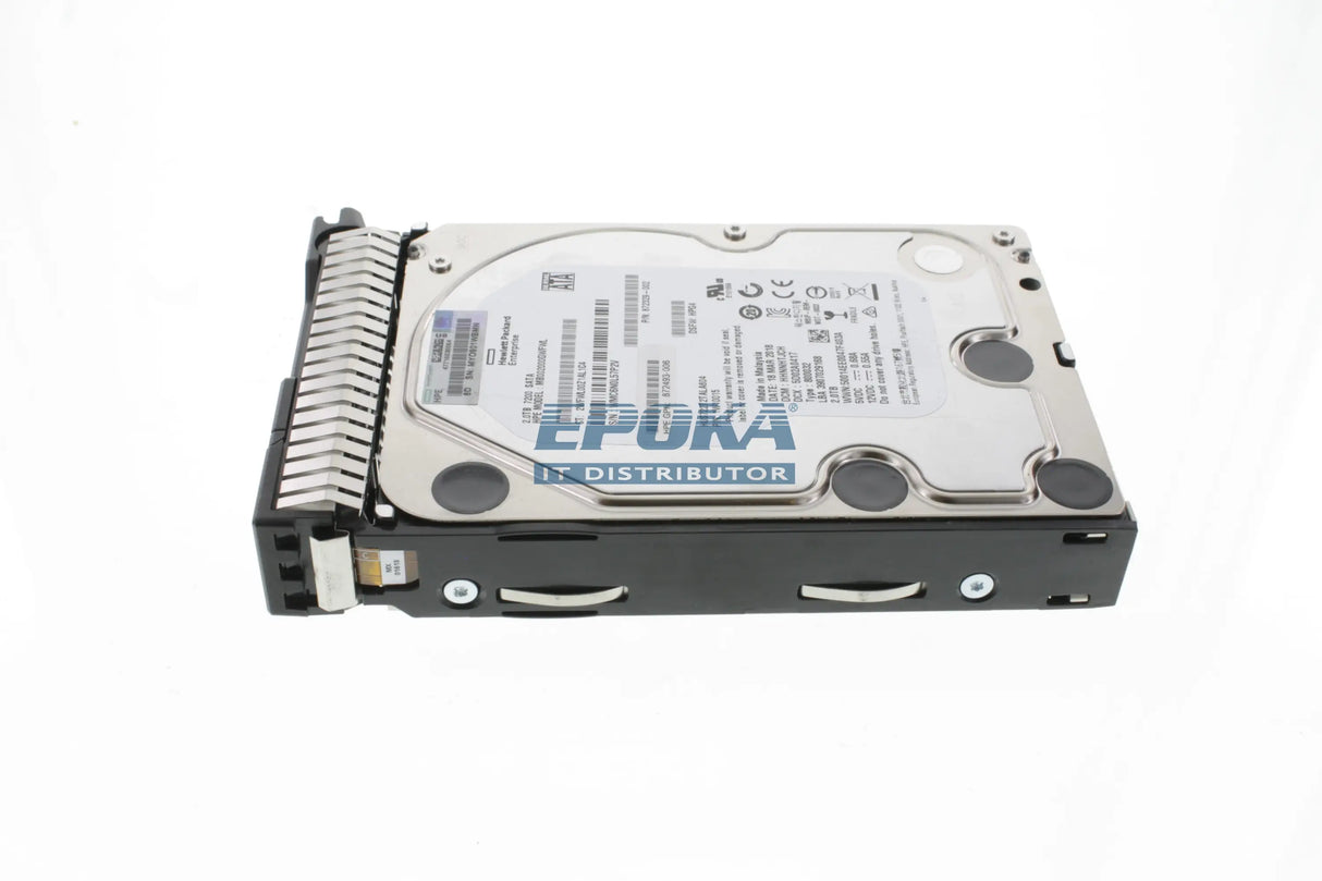 HP 872489-B21 HPE 2TB SATA 6G Midline 7.2K L
