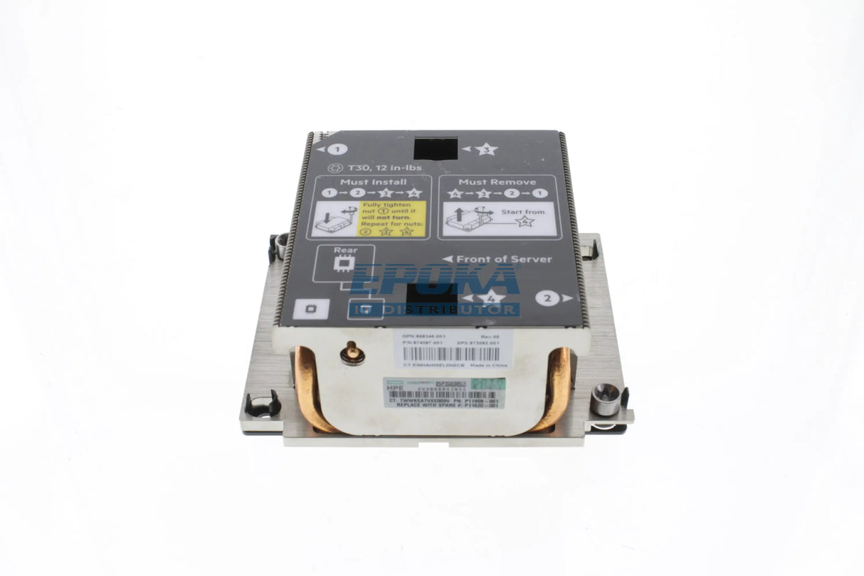 HP 873082-001 Heat Sink - Synergy 480 Gen10