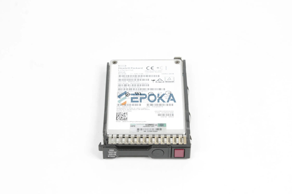 HPE 400GB SAS 12G Mixed Use SFF (2.5in) SC SSD