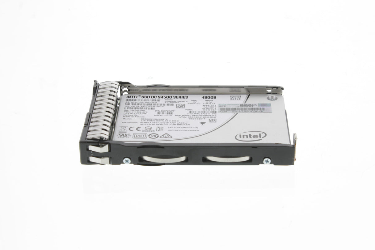 HP 480GB SATA 6G Read Intensive SFF (2.5in) SC SSD