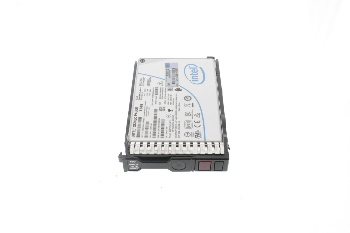 HP 877994-B21 HPE 1.6TB NVMe x4 Lanes Mixed Use SFF (2.5in) SCN 3yr Wty Digitally Signed Firmware SSD