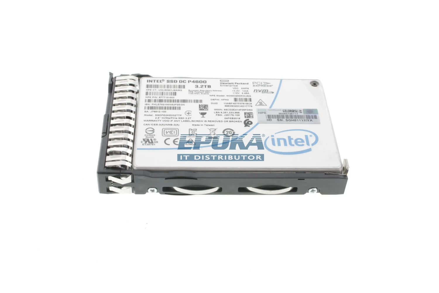 HP 877998-B21 HPE 3.2TB NVMe x4 Lanes Mixed