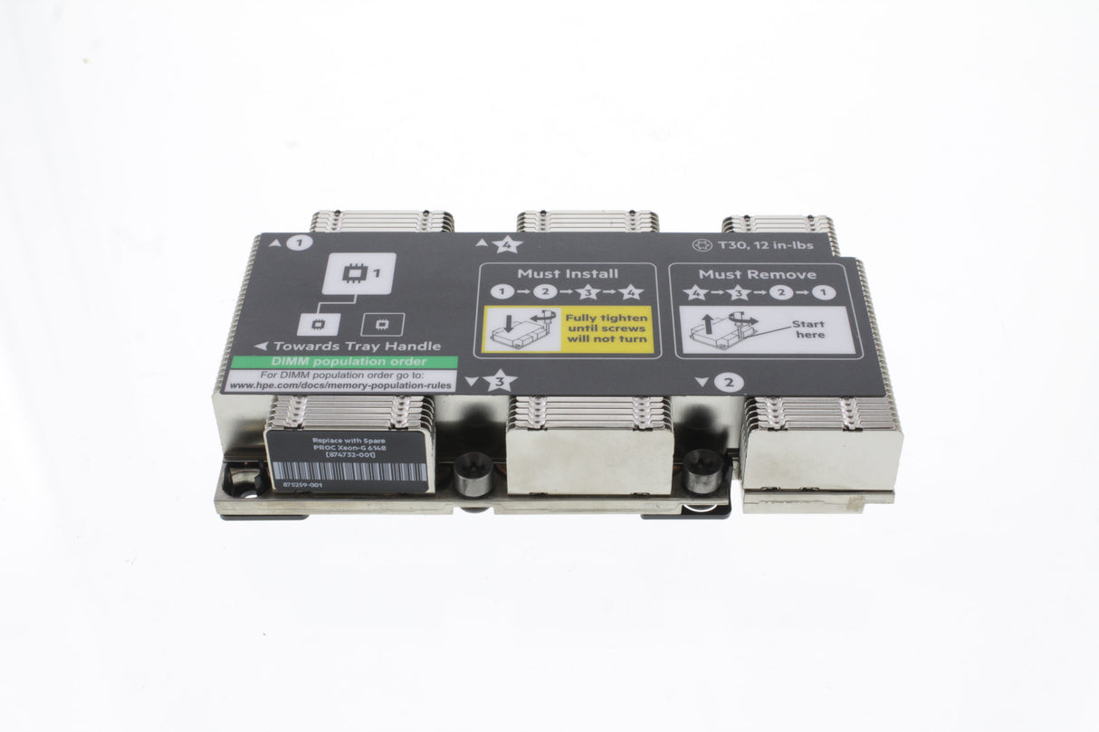 Heatsink Processor1 XL1x0r Gen10