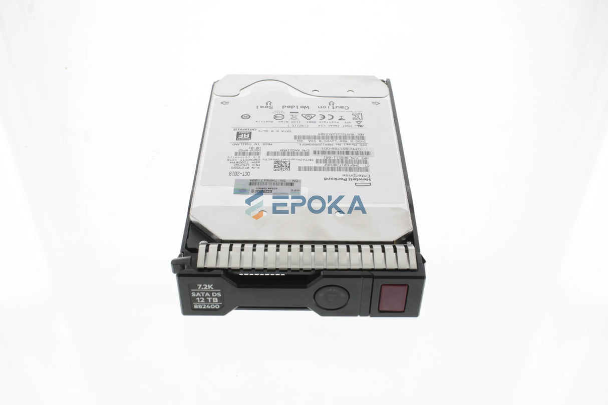 HPE 12TB SATA 6G 7.2K LFF (3.5in) SC He 512e DS HDD