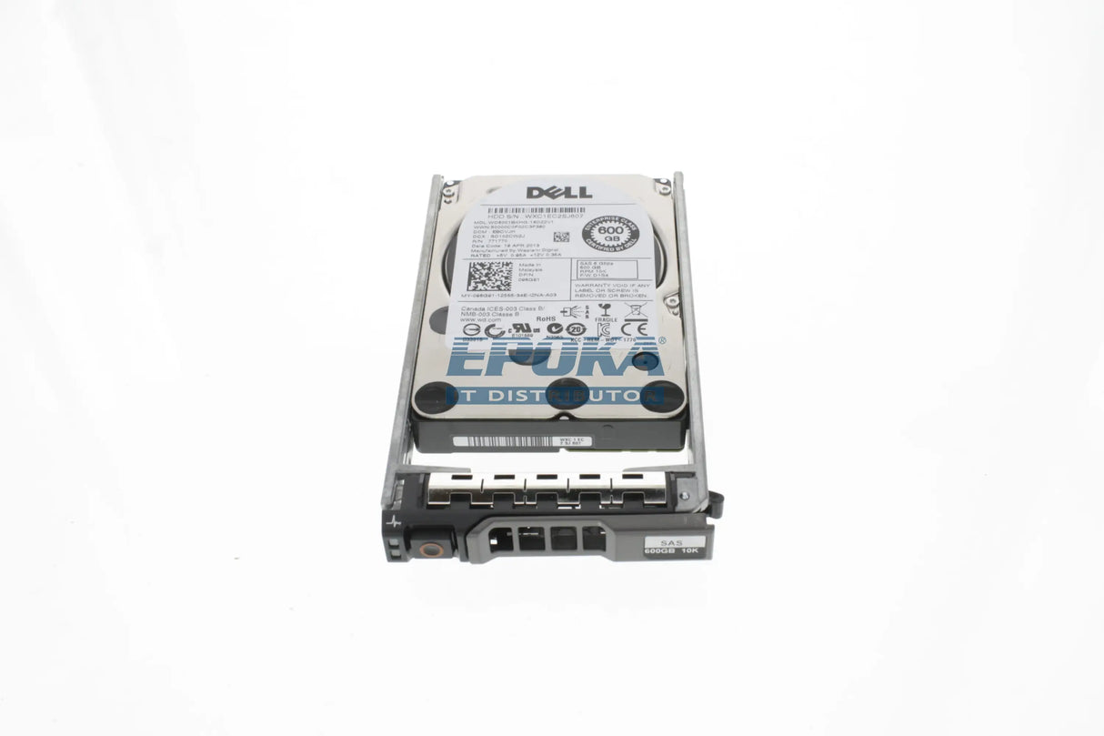Dell 96G91 Disk 600GB 10K 6G SAS 2.5"