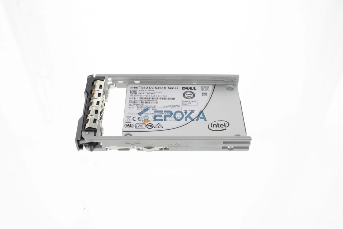 Dell 9F3GY Disk 800GB SSD 6G SATA 2.5" MU MLC