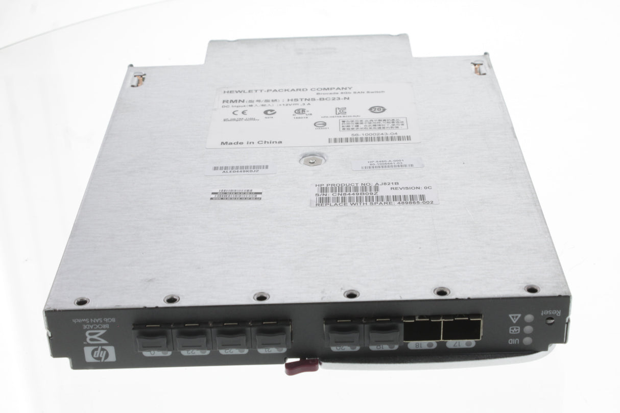 HP AJ821B HP Brocade 8/24c SAN Switch fo