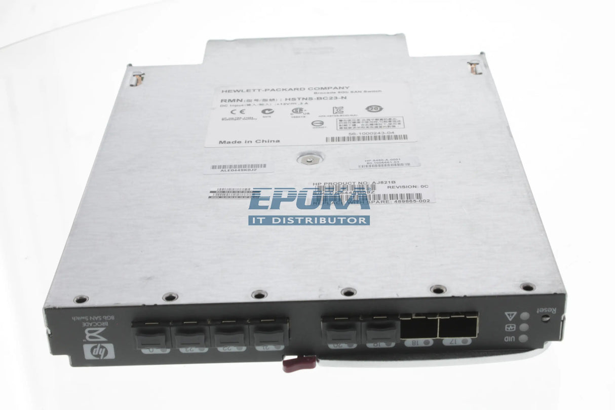 HP AJ821B HP Brocade 8/24c SAN Switch fo