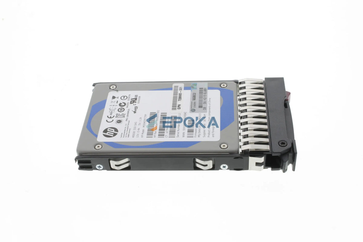 HP MSA 400GB 6G SAS Main End SFF SSD
