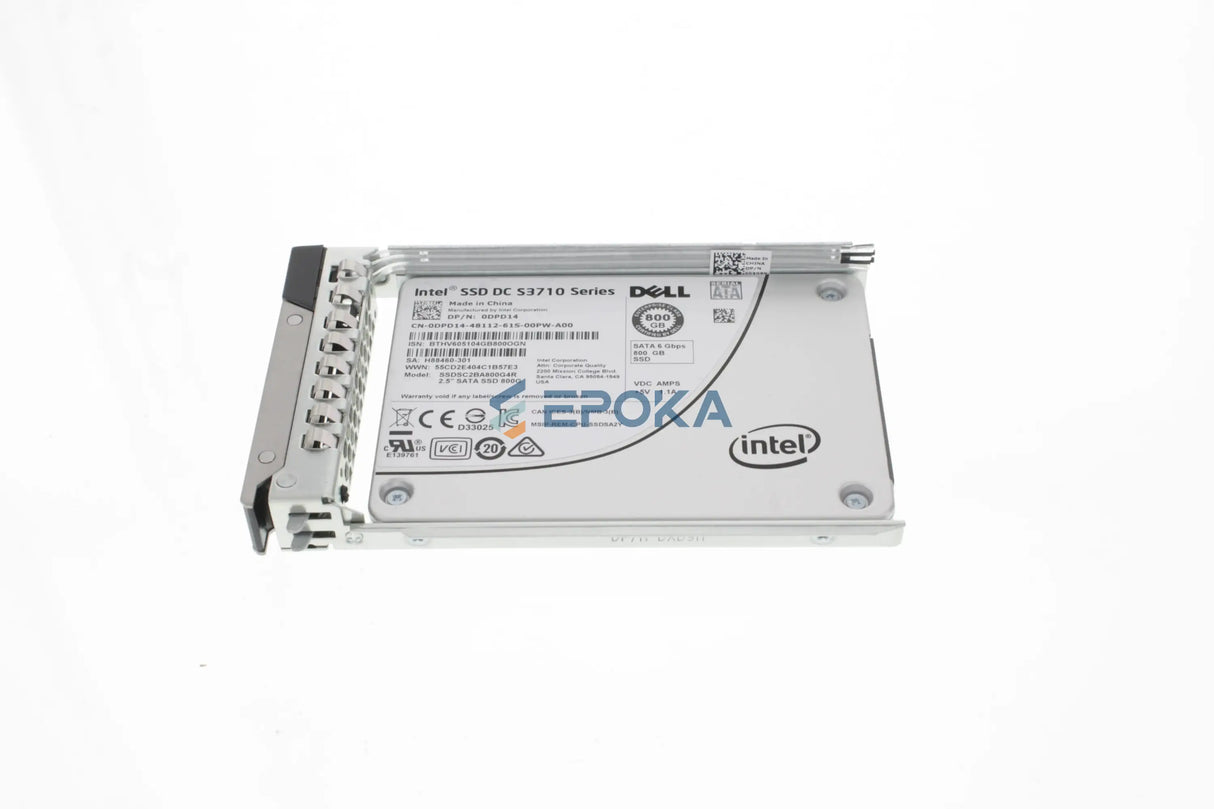 Dell DPD14 Disk 800GB SSD 6G SATA 2.5" WI MLC