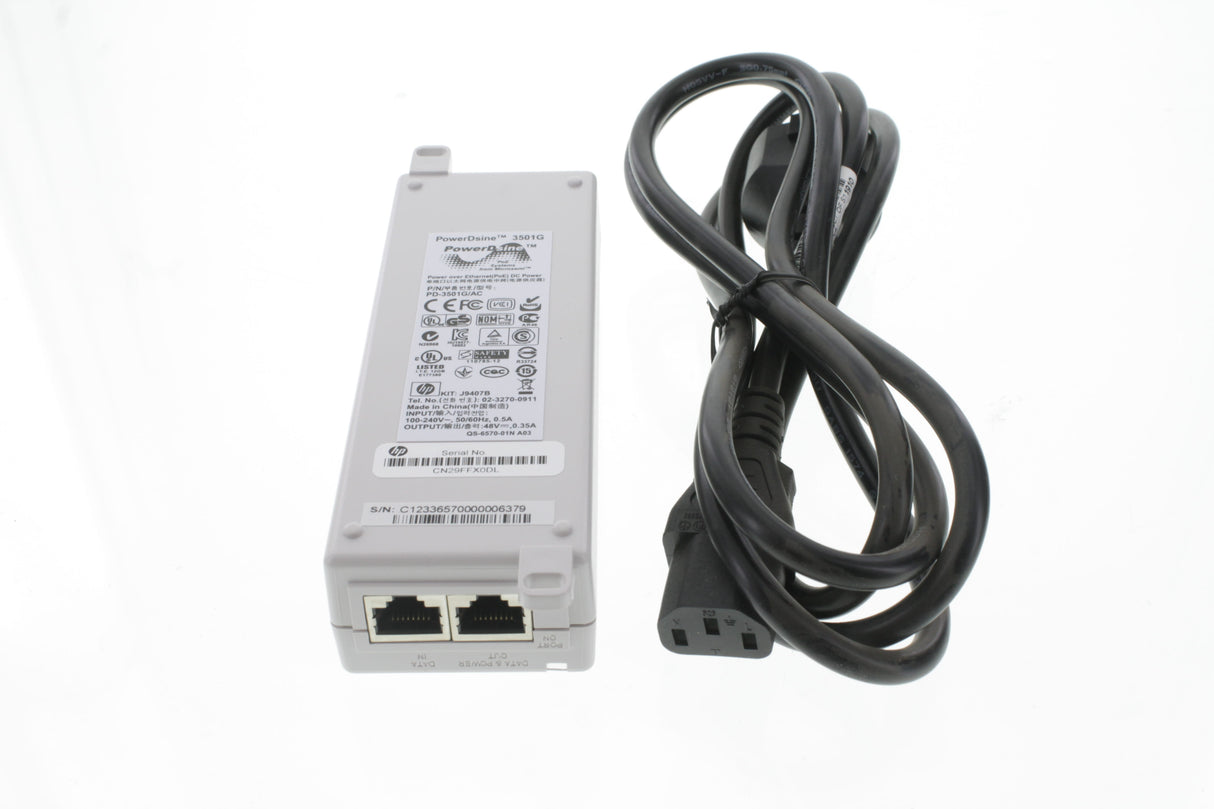 HP J9407B HP 1-port Power Injector