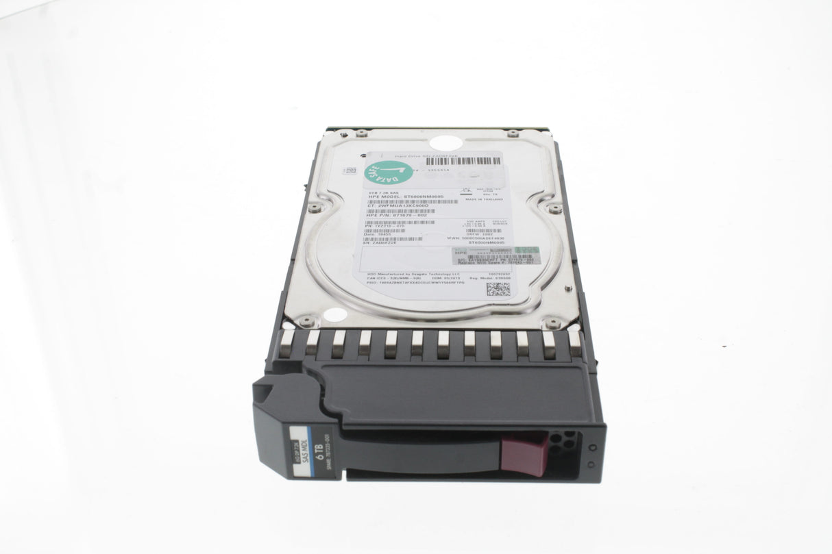 HP J9F36A HP MSA 6TB 6G SAS 7.2K 3.5IN M