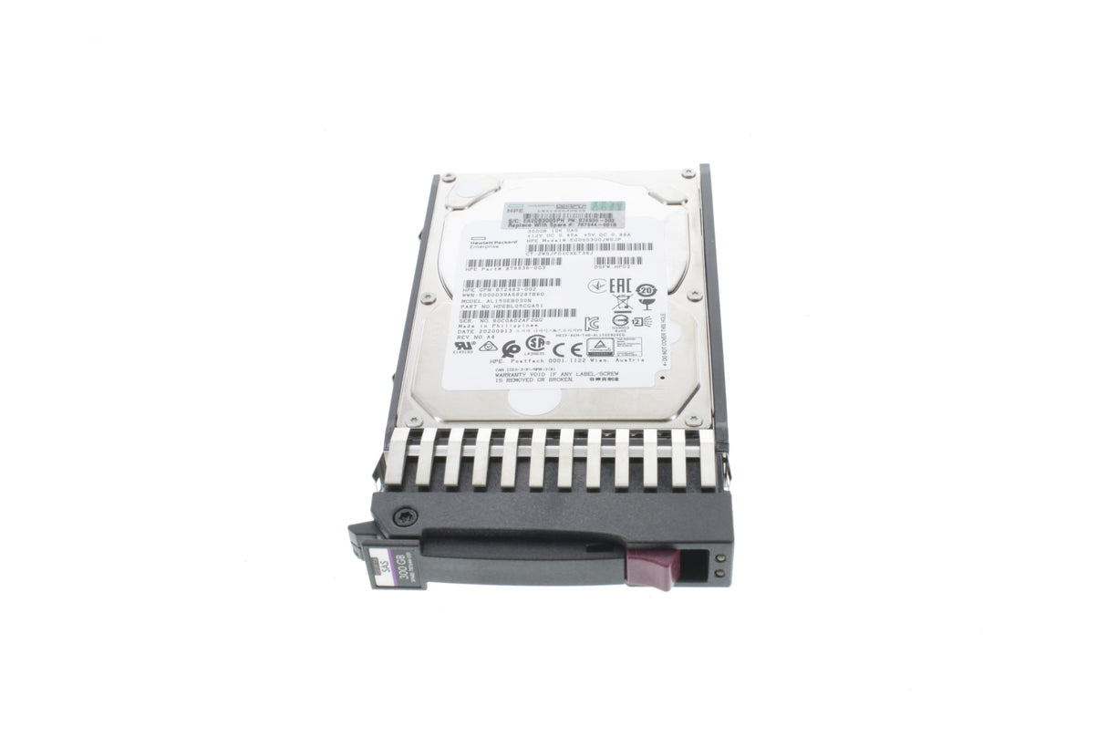 HP J9F44A MSA 300GB 12G SAS 10K SFF