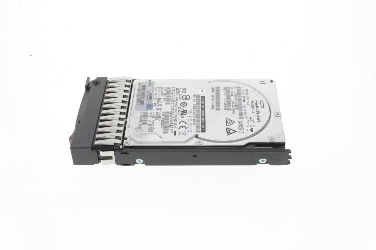 HPE MSA 600GB SAS 12G 10K SFF (2.5in) HDD