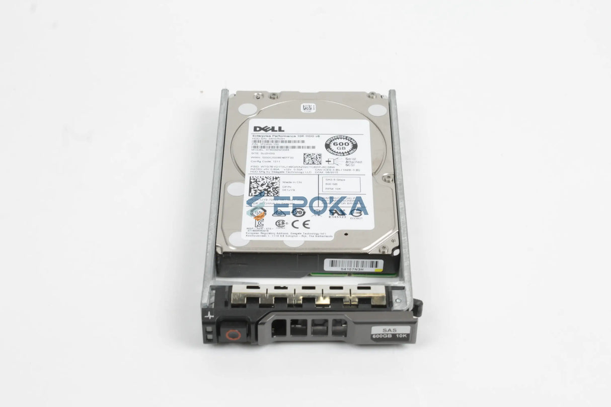 Dell K1JY9 600GB 10K 6G SAS 2.5"