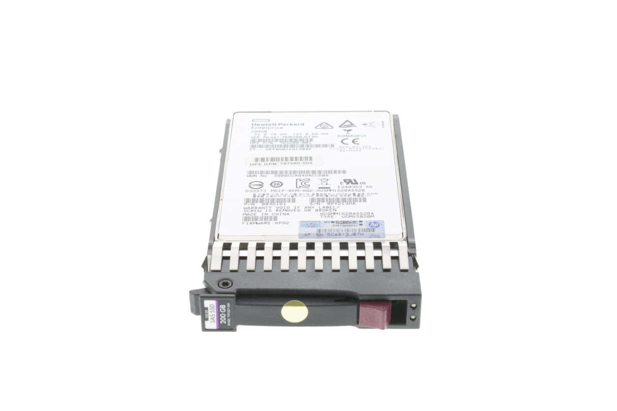 HP K2Q45A HPE MSA 200GB 12G ME SAS SFF (