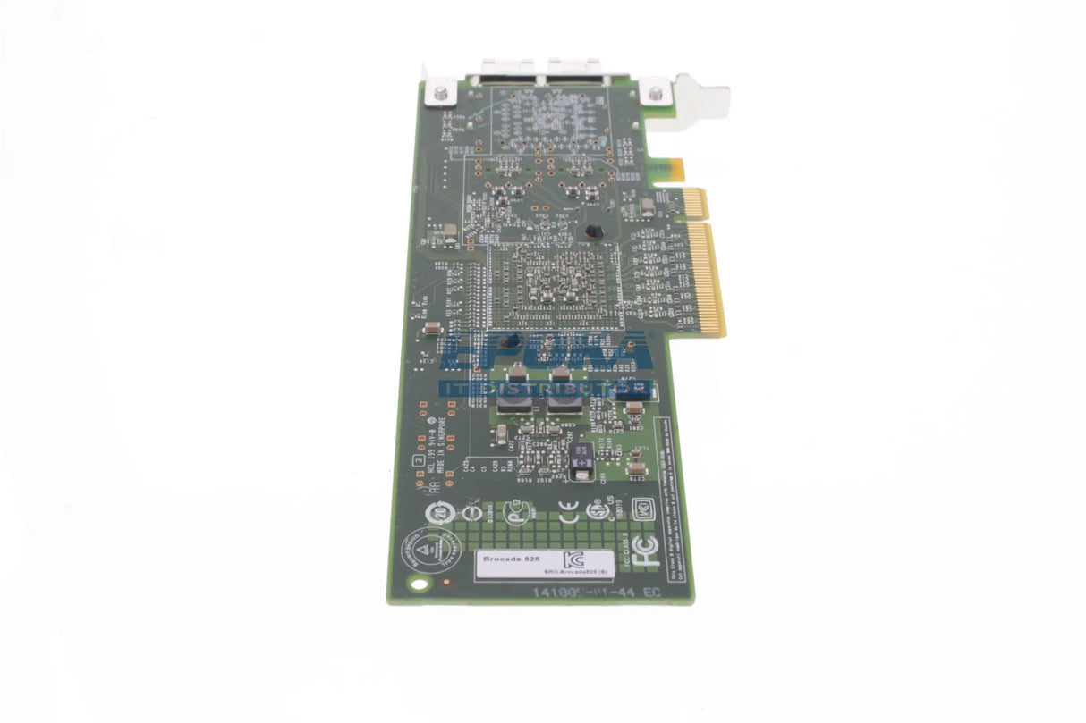 Dell KKYWJ Dell Brocade 825 - Dual Port 8GB Fibre FC HBA PCIe Low Profile bracket