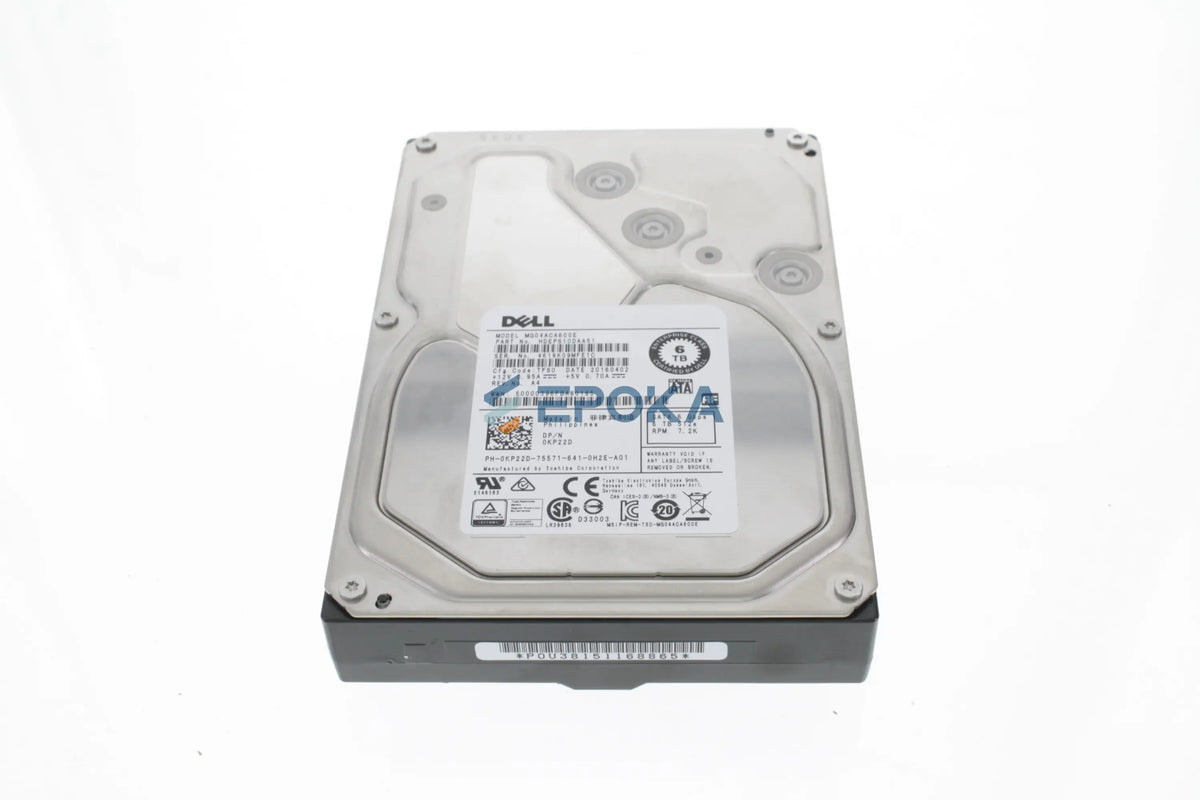 6TB 7.2K 6G SATA 3.5"