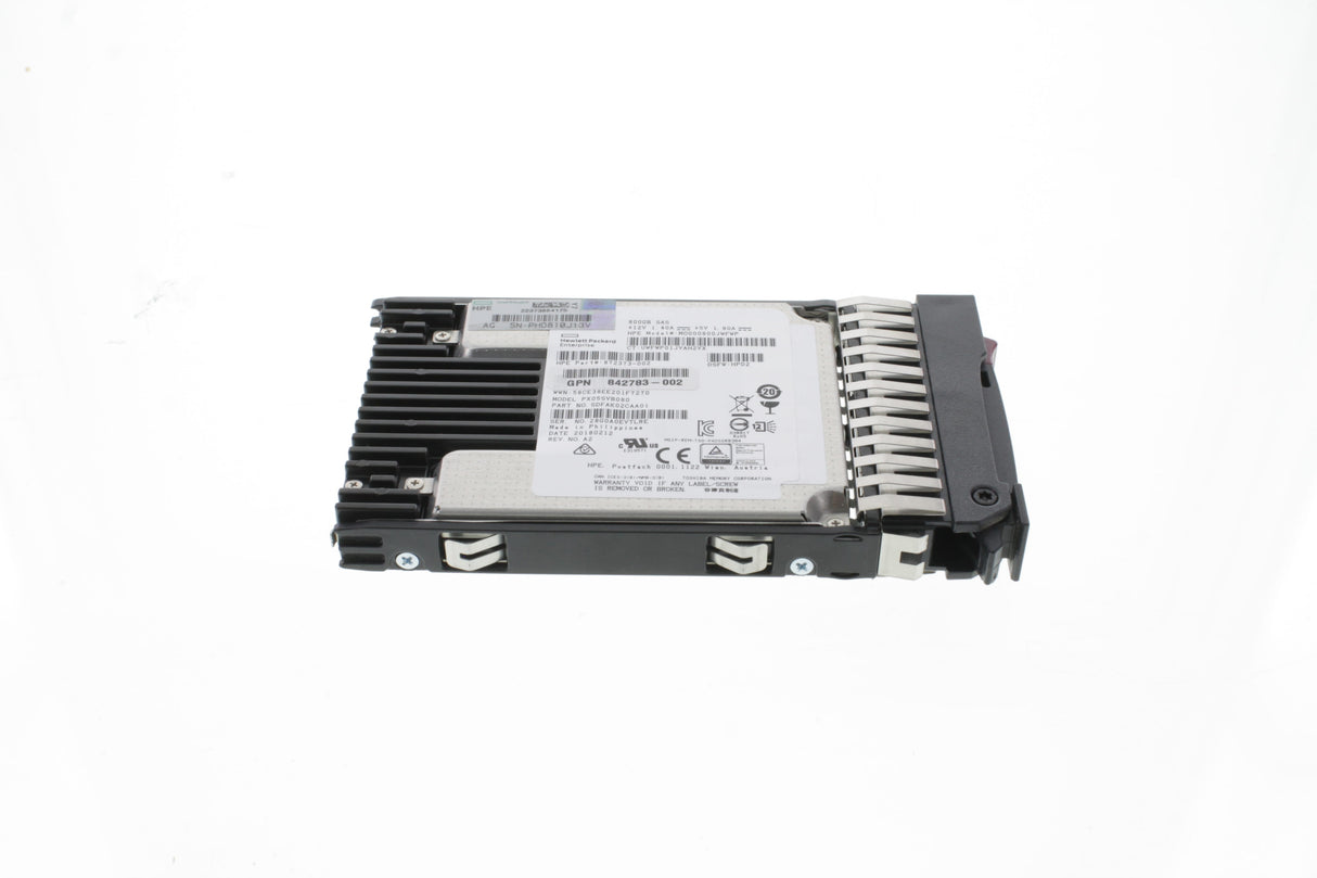 HP N9X96A HPE MSA 800GB 12G SAS Mixed Use SFF (2.5in) SSD