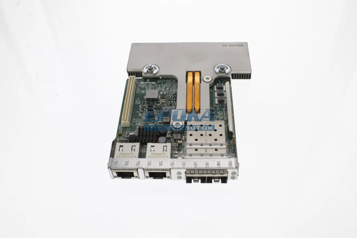 Dell NWMNX Dell Broadcom 57412 Dual Port 10Gb SFP+ and 5720 Dual Port 1Gb Base-T, rNDC