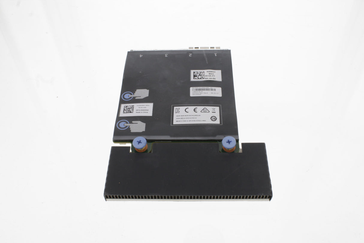 Dell NWMNX Dell Broadcom 57412 Dual Port 10Gb SFP+ and 5720 Dual Port 1Gb Base-T, rNDC