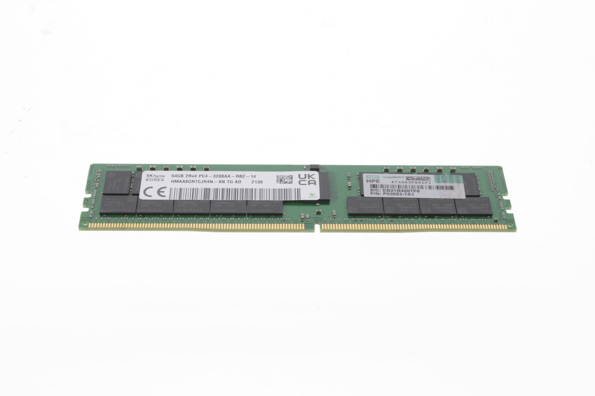 HP P00930-B21 HPE 64GB 2Rx4 PC4-23400Y-R DDR4-2933MHZ MEMORY KIT