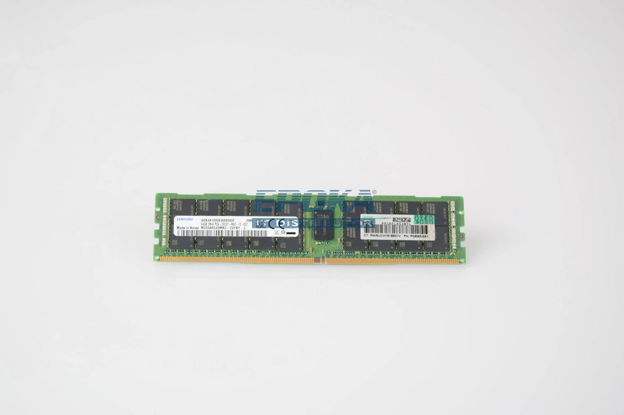 HP P00930-B21 HPE 64GB 2Rx4 PC4-23400Y-R DDR4-2933MHZ MEMORY KIT
