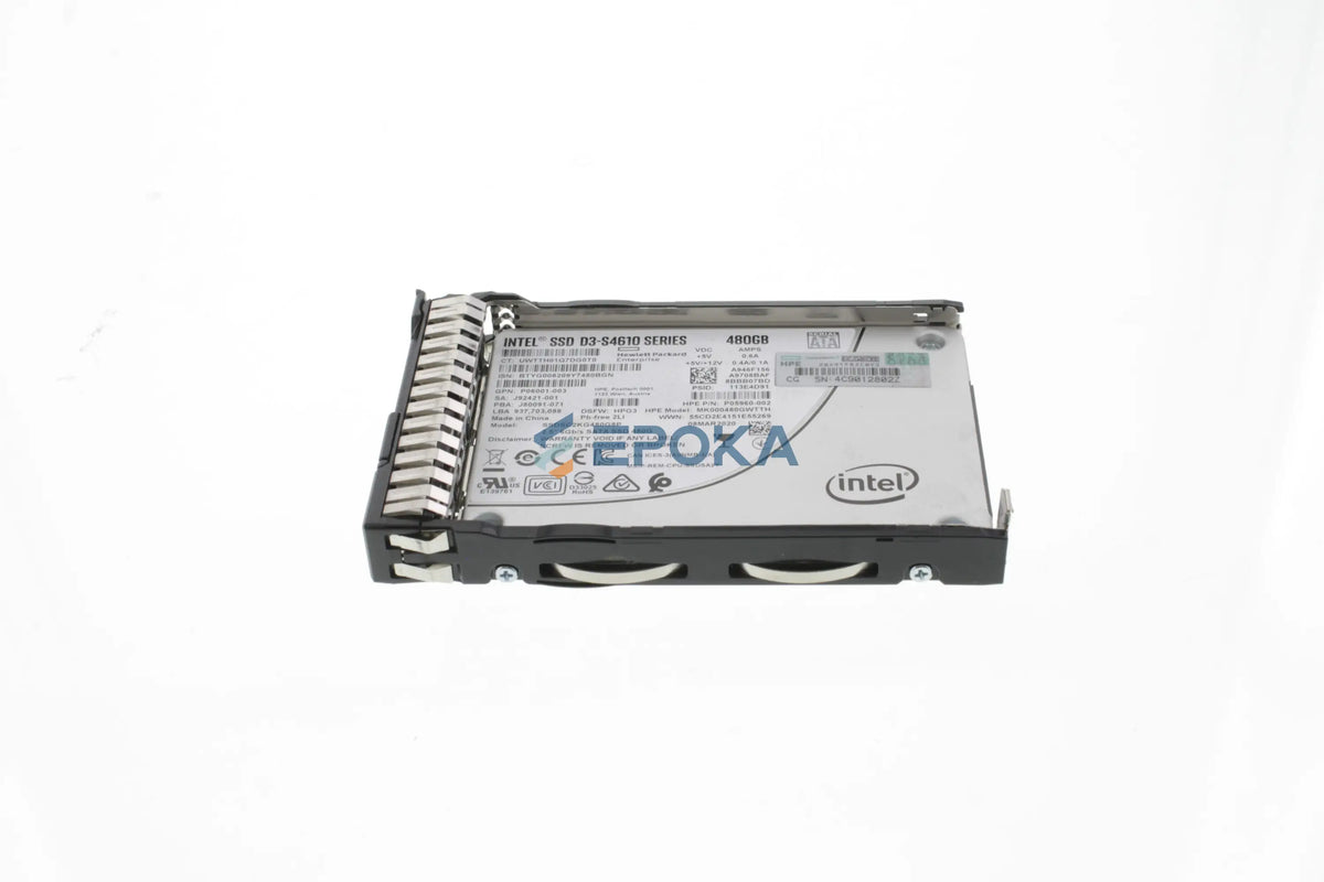 HPE 480GB SATA 6G Mixed Use SFF (2.5in) SC SSD