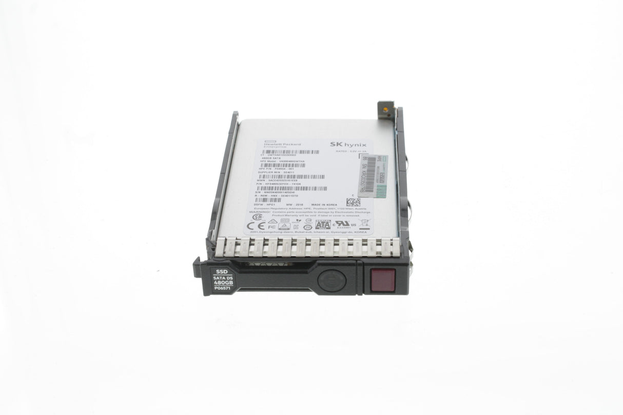 HP P06194-B21 HPE 480GB SATA 6G Read Intensive SFF (2.5in) SC 3yr Wty Digitally Signed Firmware SSD