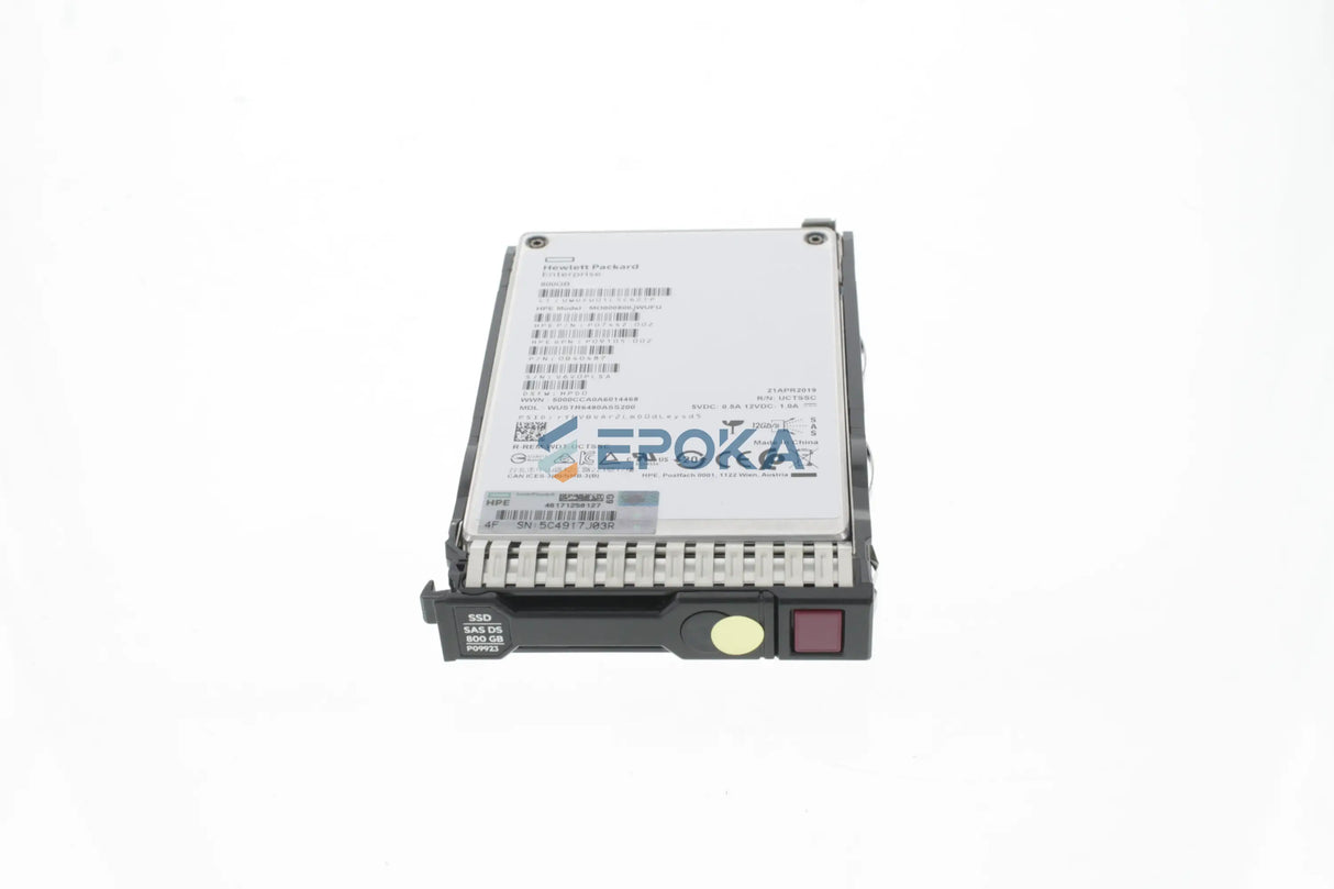 HPE 800GB SAS 12G Mixed Use SFF (2.5in) SSD