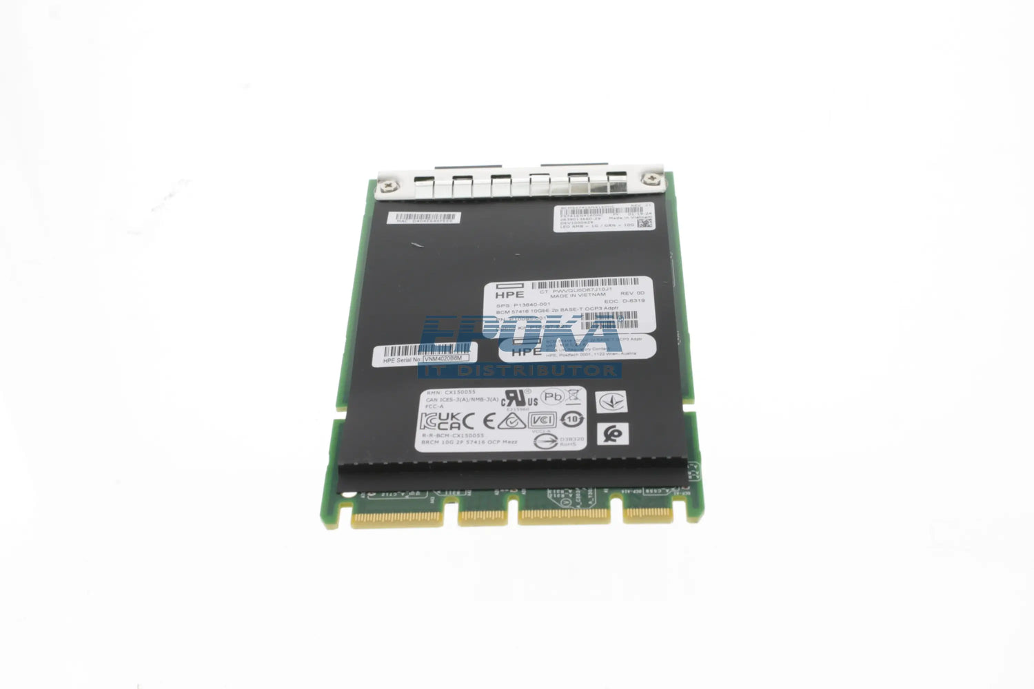 HP P10097-B21 HP Broadcom BCM57416 Ethernet 10Gb 2-port BASE-T OCP3 Adapter
