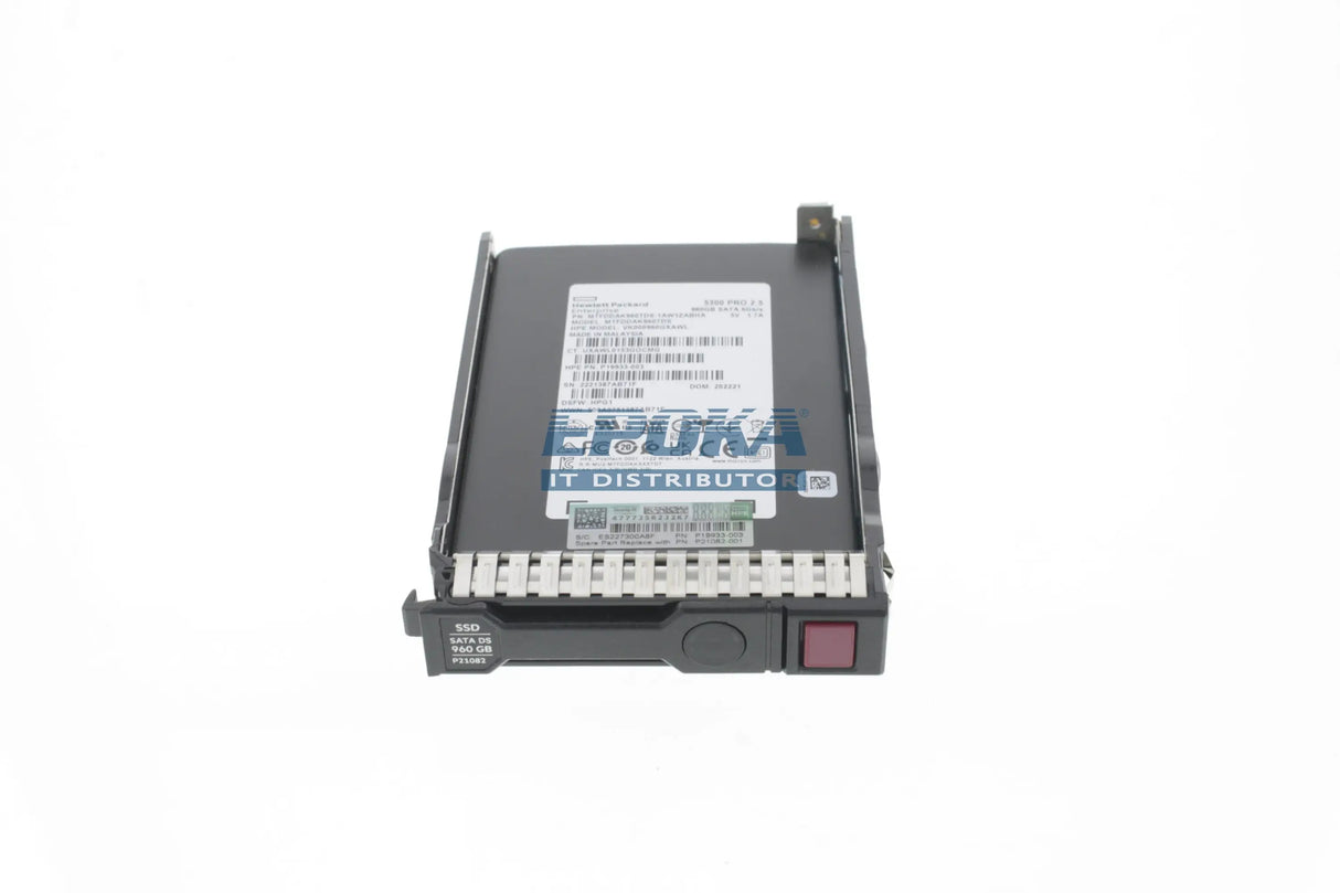 HP P19939-B21 HPE 960GB SATA 6G Read Intensive SFF SC 5300P SSD