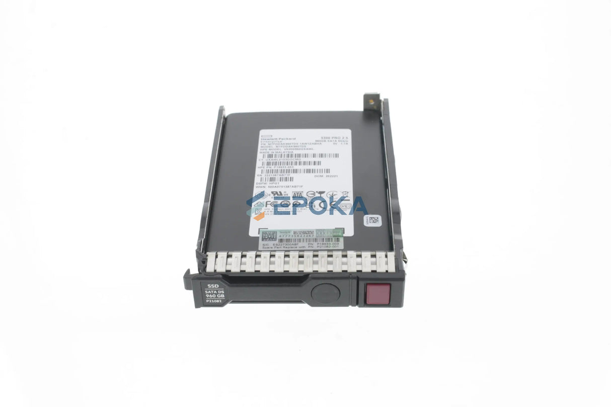 HP P19939-B21 HPE 960GB SATA 6G Read Intensive SFF SC 5300P SSD